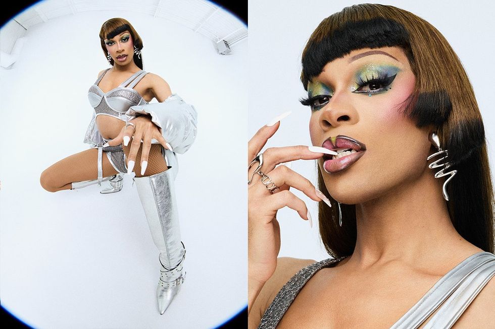 DRAG portrait series queens and performers in various makeup styles photographed by Jason Kim