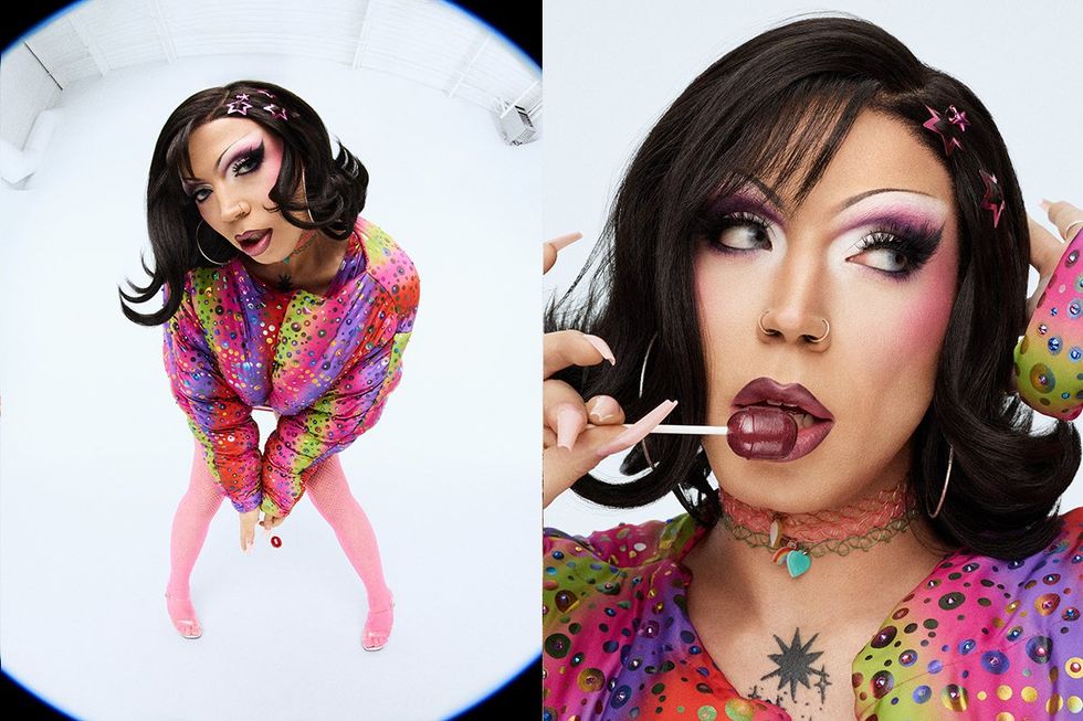 DRAG portrait series queens and performers in various makeup styles photographed by Jason Kim