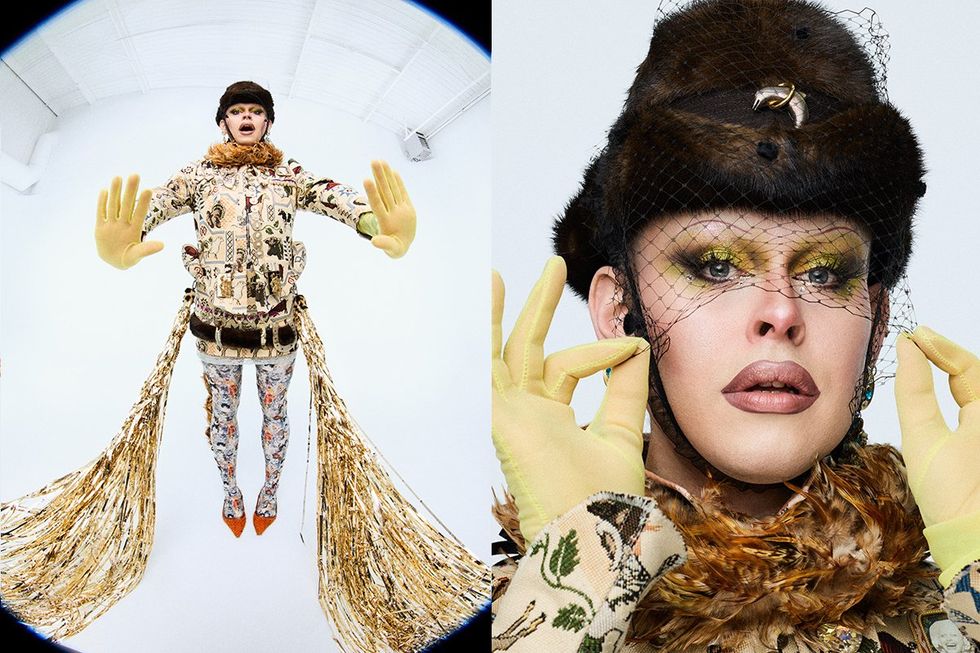 DRAG portrait series queens and performers in various makeup styles photographed by Jason Kim