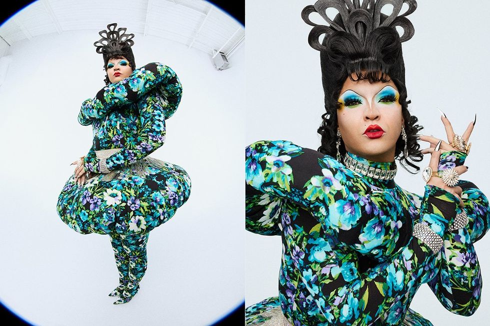 DRAG portrait series queens and performers in various makeup styles photographed by Jason Kim