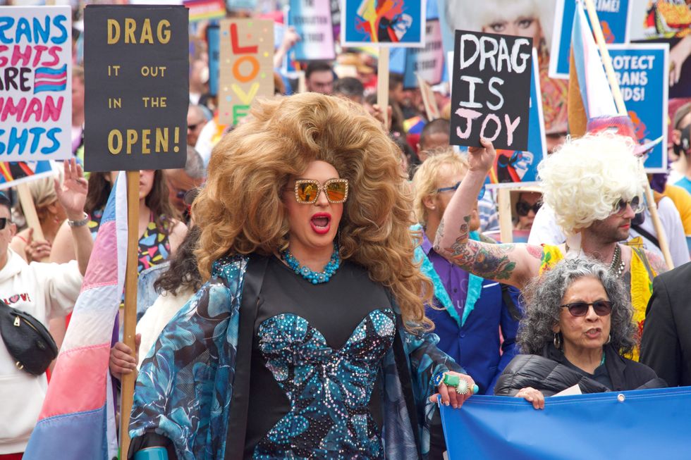 Drag queens in San Francisco, Calif.