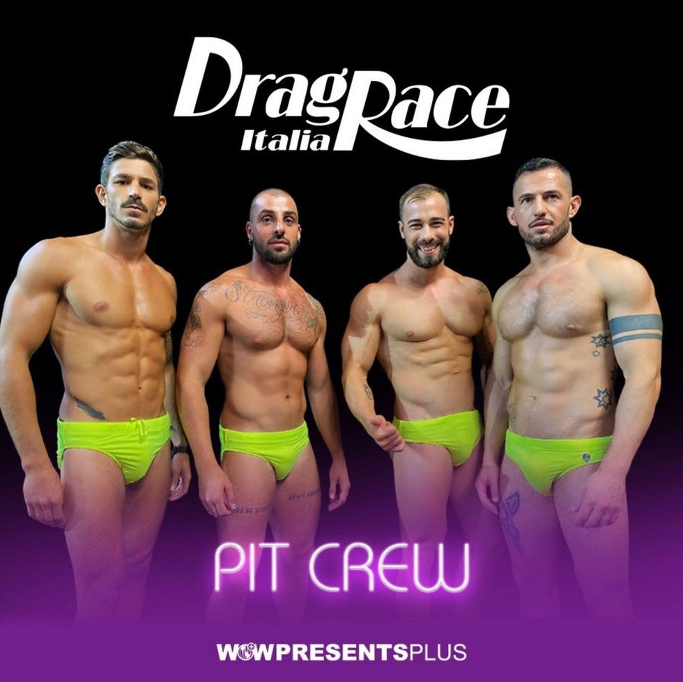 Drag Race Italia Pit Crew