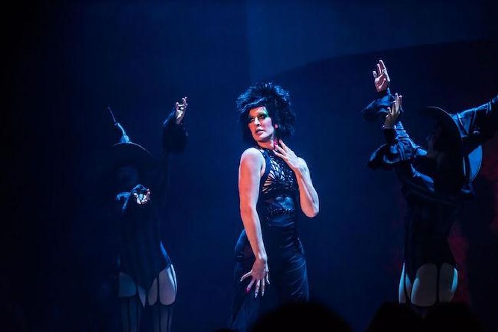 Drag Race's Detox gave a wicked performance.