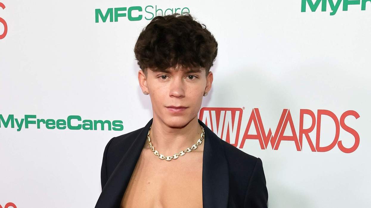 Drake Von at the 2026 Adult Video News Awards on January 24, 2026 in Las Vegas, Nevada.