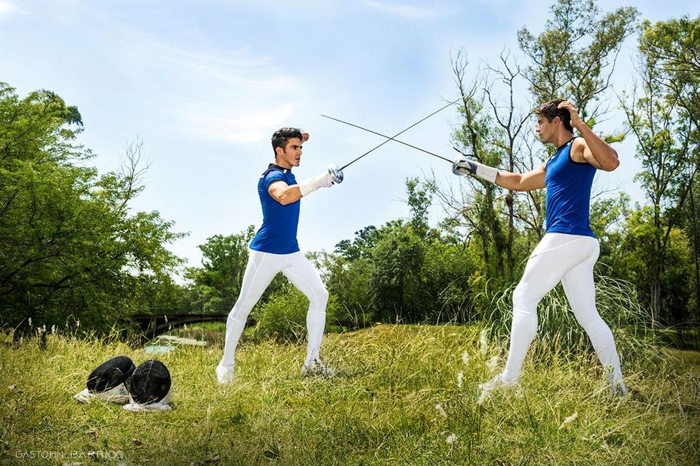 Dueling is always more exciting in mesh underwear, no? Read more below.