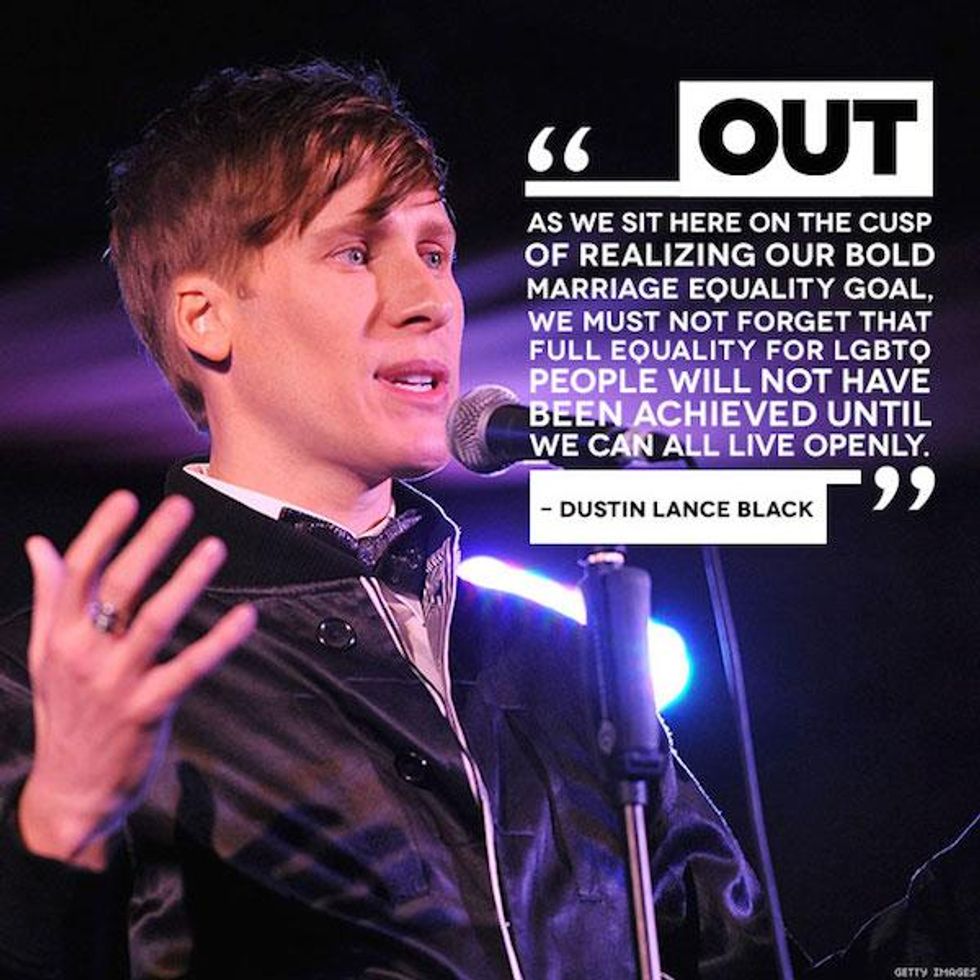 Dustin Lance Black, Oscar-winning Screenwriter and Activist