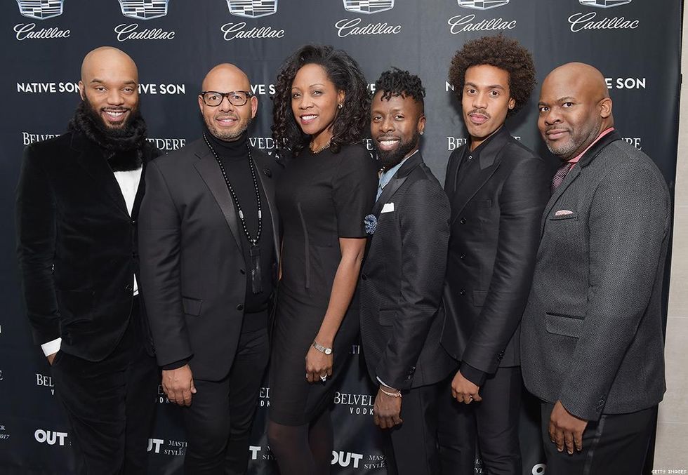 Dustin Ross, Emil Wilbekin, Tonya Hallett, Memsor Kamarake, Charles Harbison and Raymond Warren