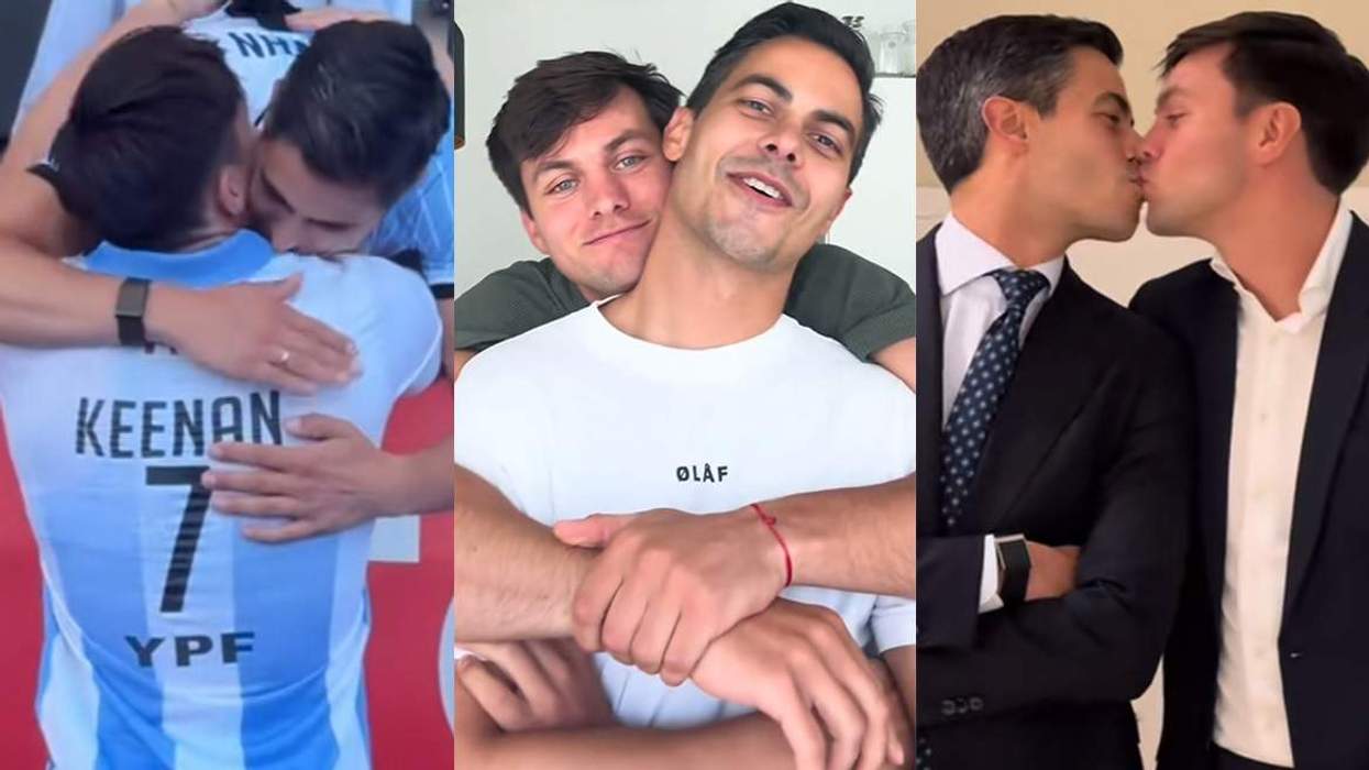 Dutch Prime Minister Rob Jetten and his fiance Nico Keenan.