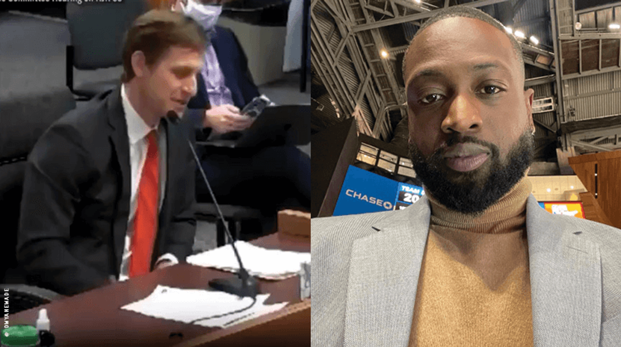 Dwyane Wade and Brandon Boulware