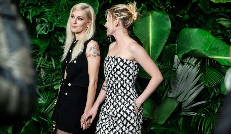 Dylan Meyer and Kristen Stewart