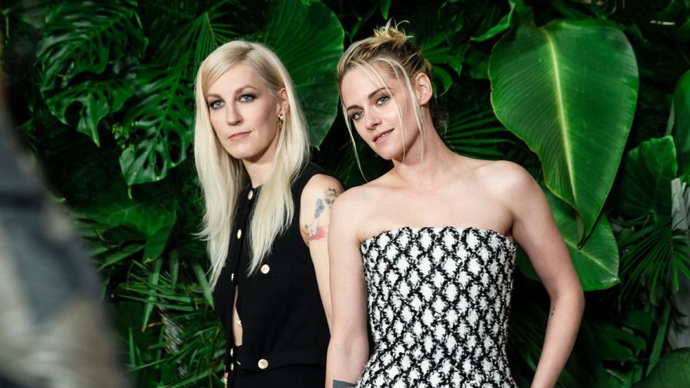 Dylan Meyer and Kristen Stewart