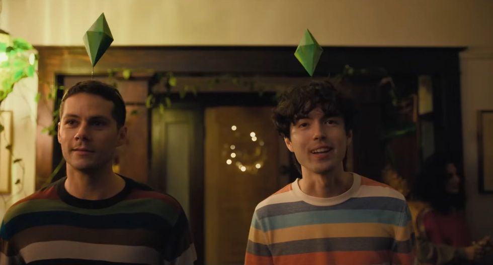 Dylan O'Brian and James Sweeney Twinless