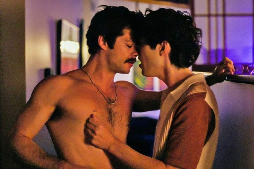 Dylan O'Brien and James Sweeney in Twinless