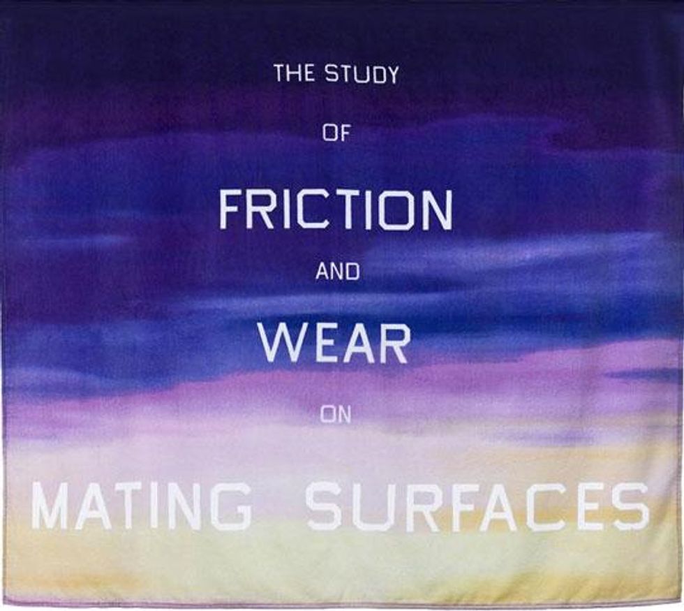 Ed Ruscha Beach Towel