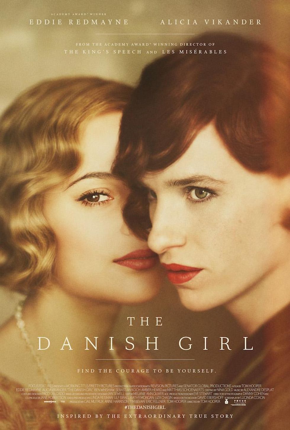 Eddie Redmayne in the Danish Girl