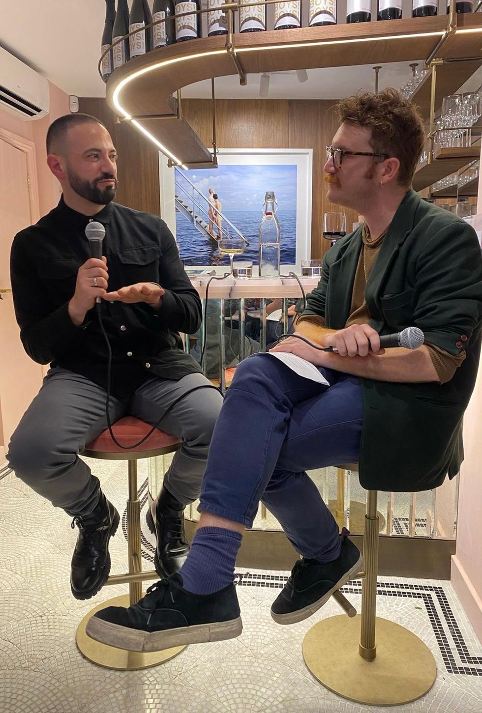 Editor Cliff Joannou appears in episode five of the Boys! Boys! Boys! podcast