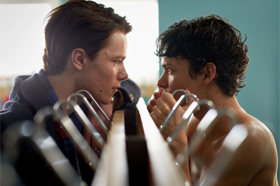 Edvin Ryding and Omar Rudberg on Young Royals