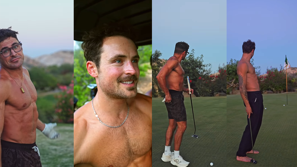 Efron brothers drop a 16-second shirtless golf tease and fans swing straight into thirst mode