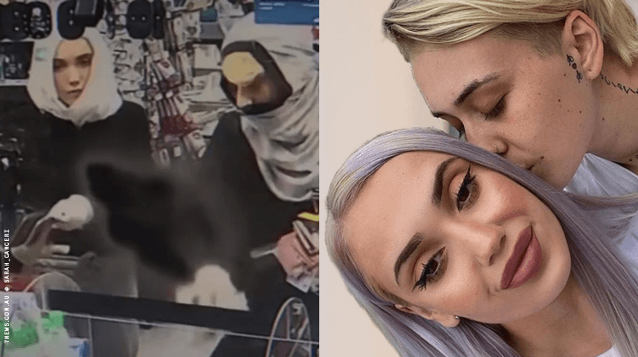 Eleanor Ashford and Sarah Canceri are accused of robbing three services of cash and cigarettes using knives, a hammer, and a rusty axe.