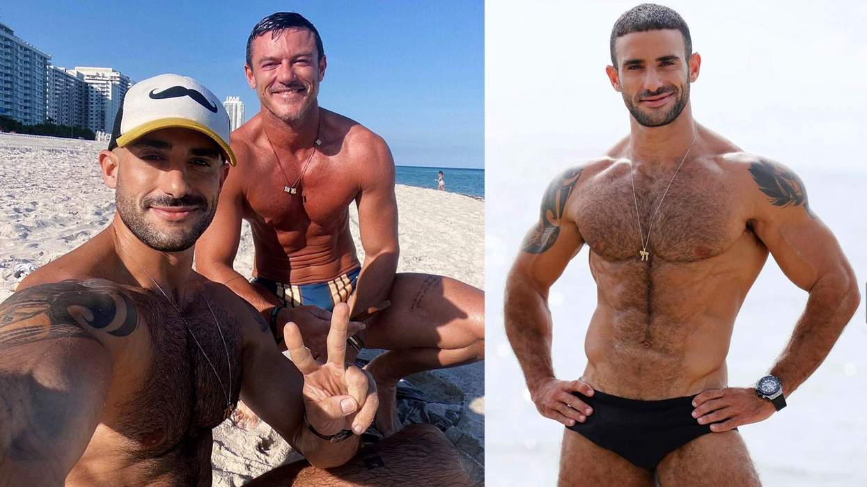 Eliad Cohen & Luke Evans.