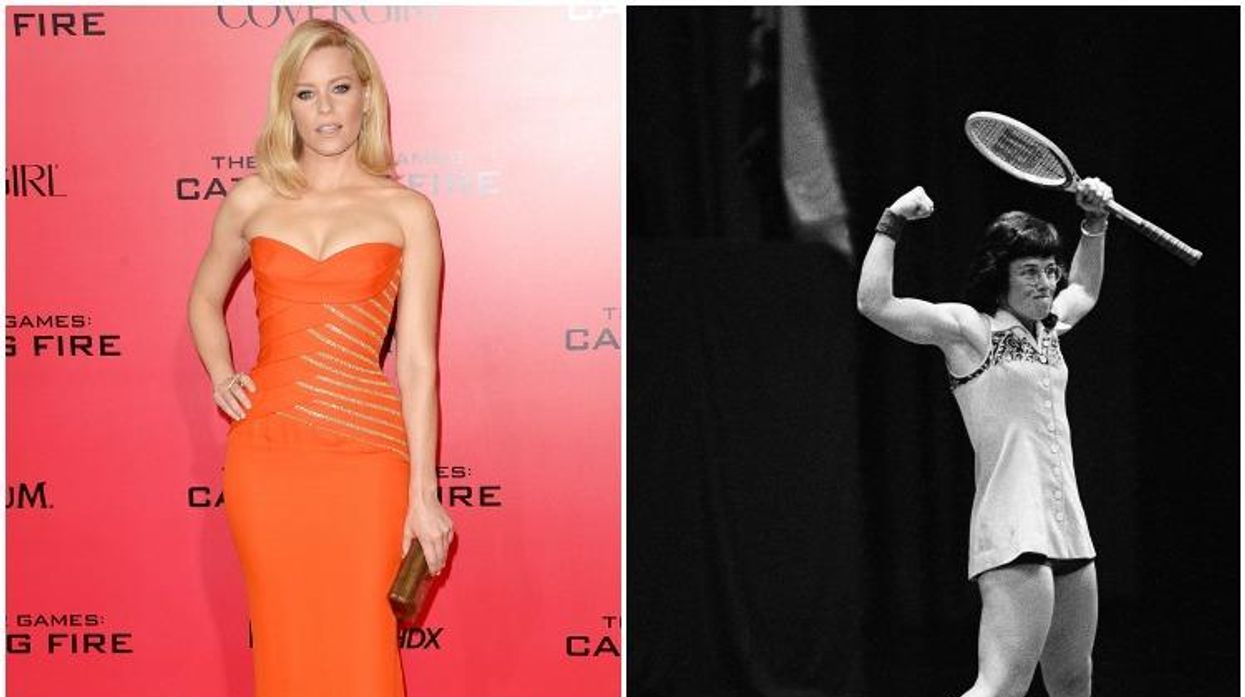 Elizabeth Banks (left) | Billie Jean King