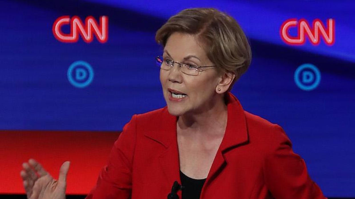 Elizabeth Warren emerges victorious at 2020 presidential debate for Democratic candidates.