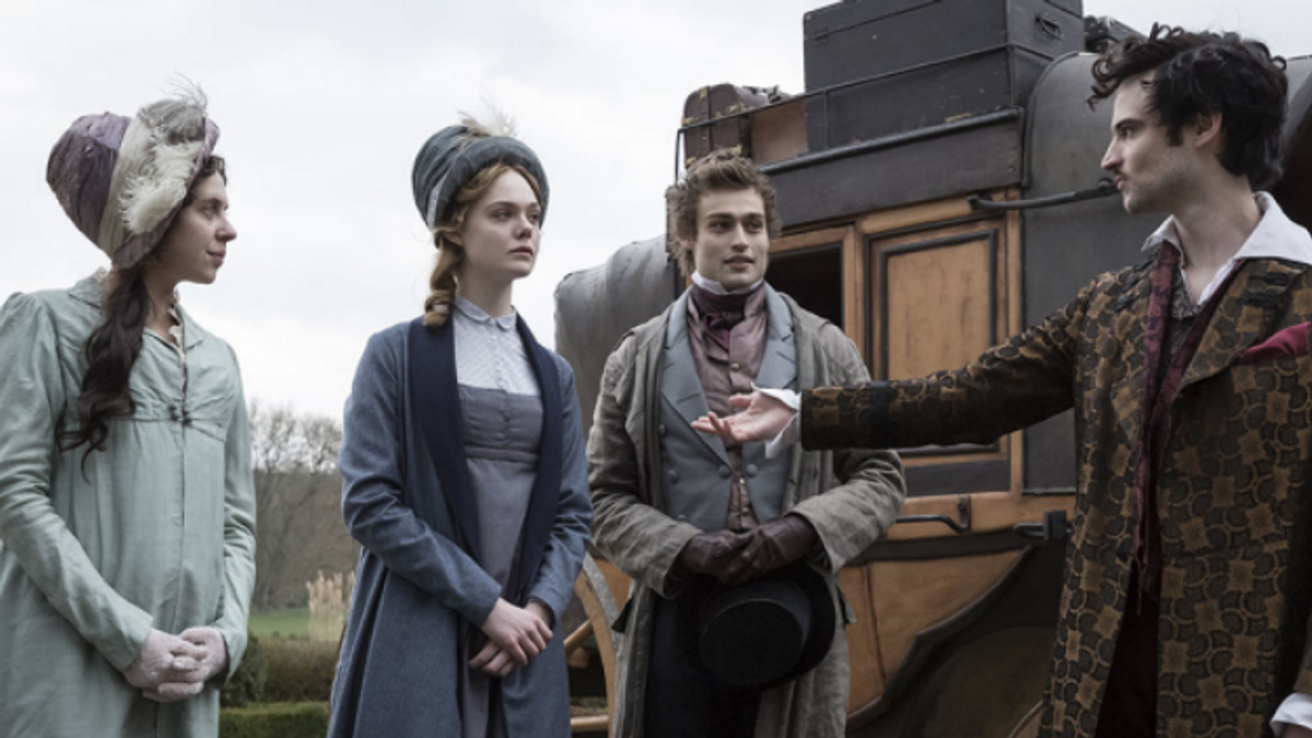 Elle Fanning Pens 'Frankenstein' in 'Mary Shelley' Trailer