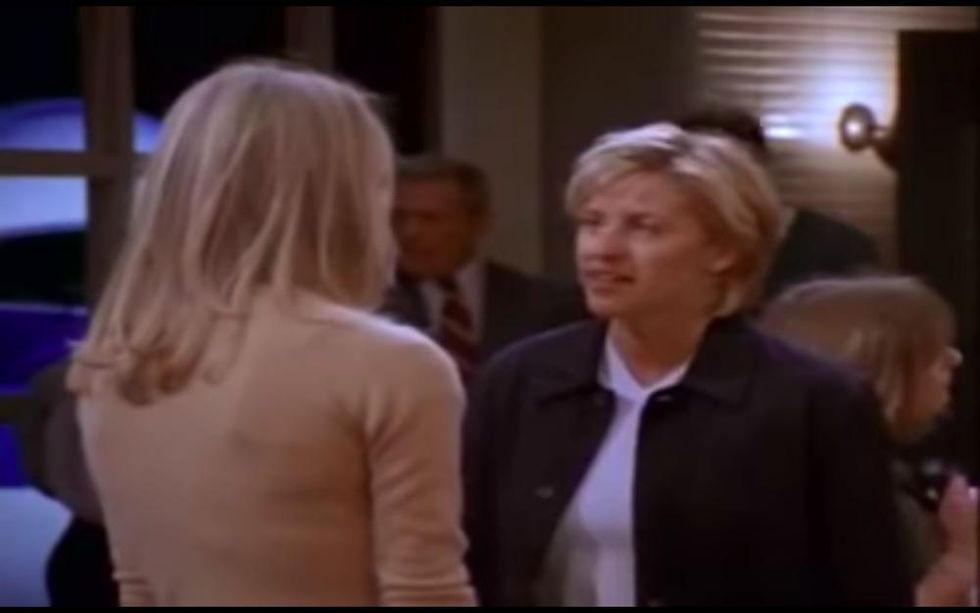 Ellen Comes Out on Ellen Show