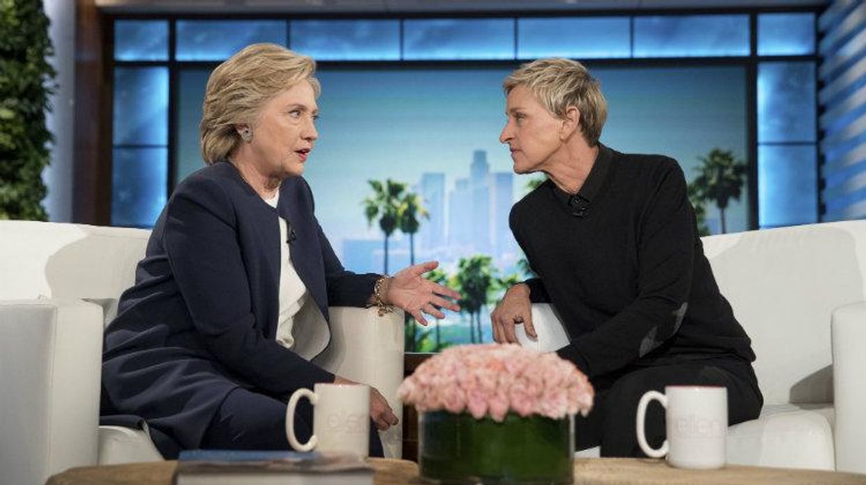 Ellen DeGeneres, Hillary Clinton, Eric Trump, Barack Obama