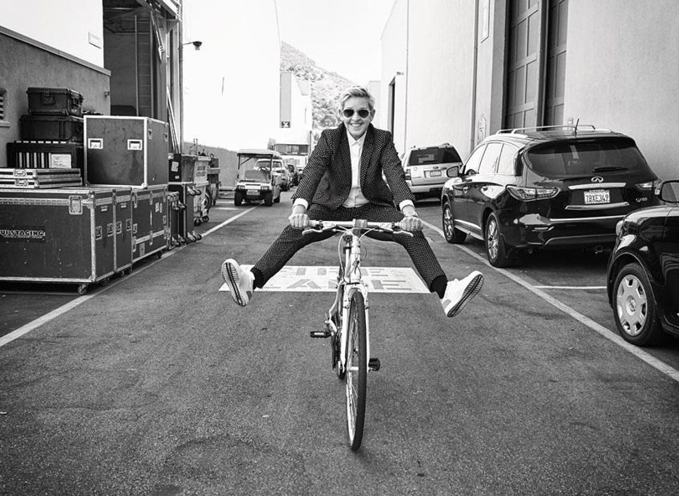 Ellen DeGeneres in December/January Issue, Photography by Gavin Bond