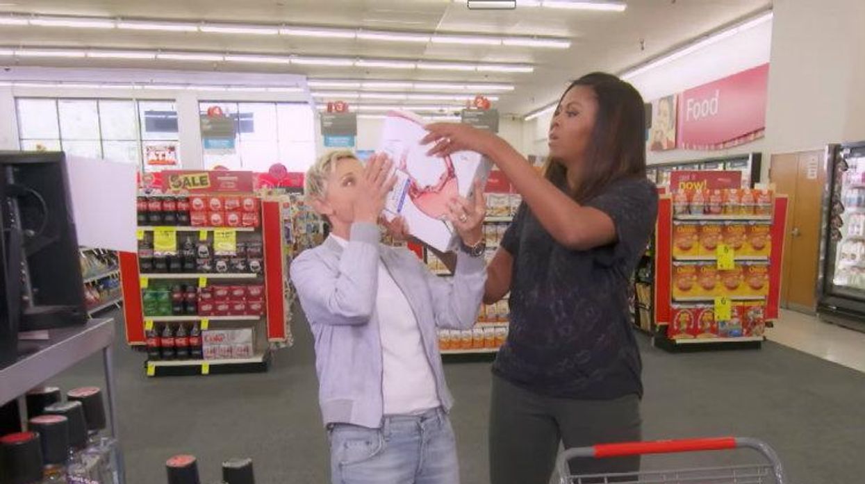 Ellen DeGeneres, Michelle Obama