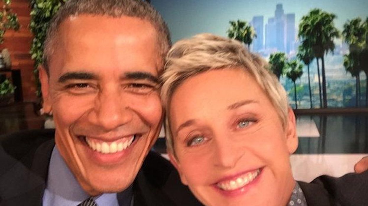 ellen degeneres president obama