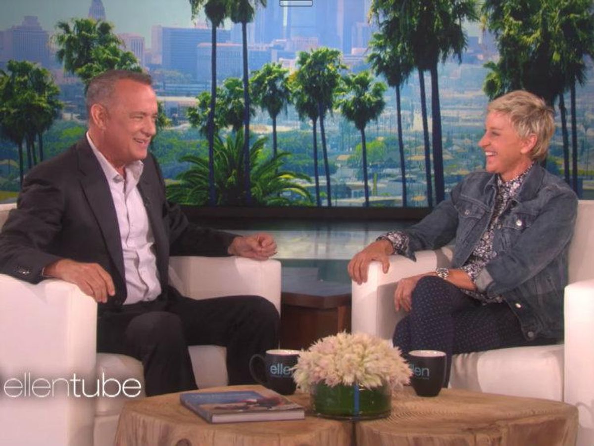 Ellen DeGeneres, Tom Hanks