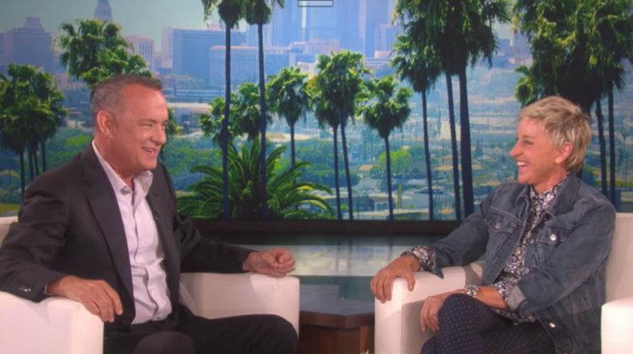 Ellen DeGeneres, Tom Hanks