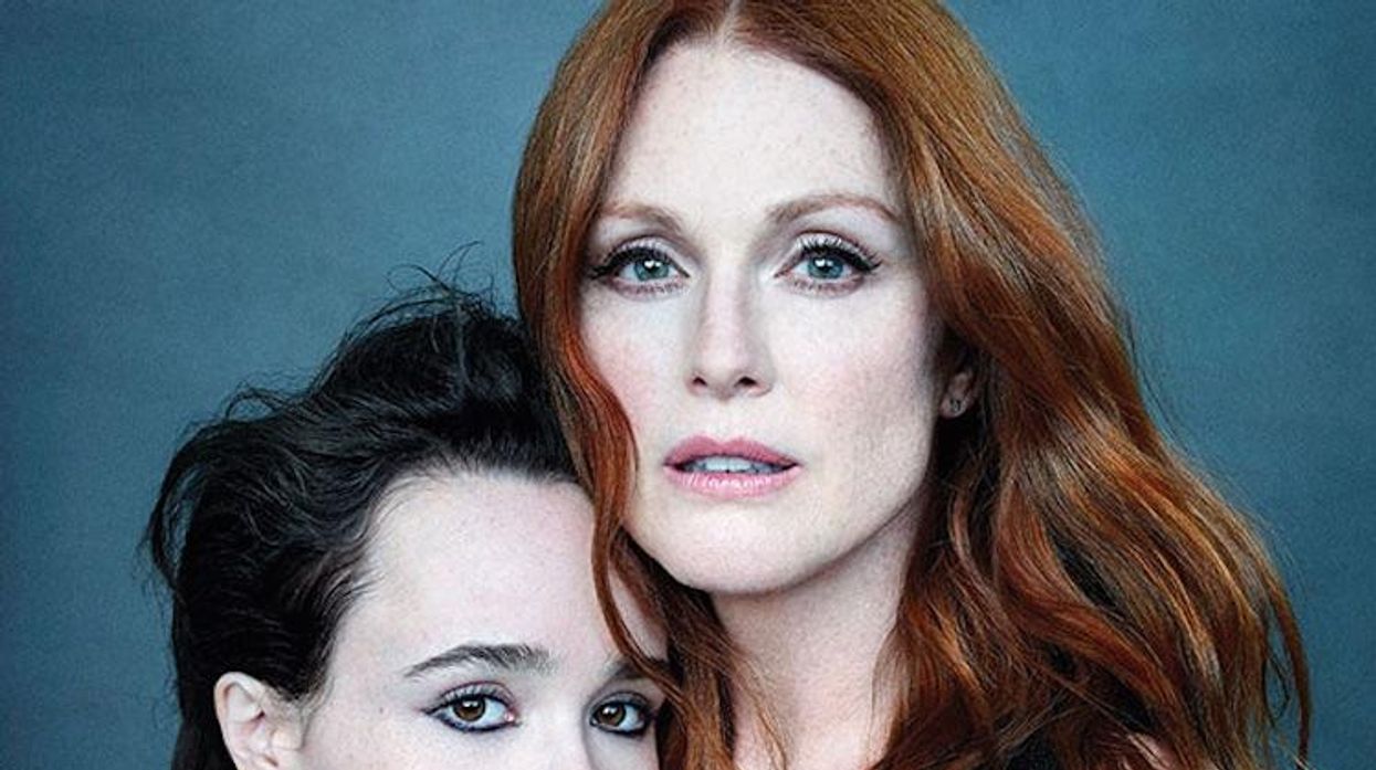 Ellen Page & Julianne Moore