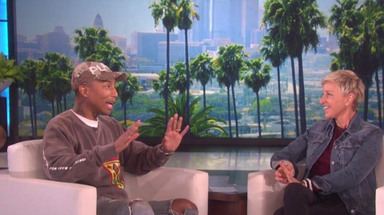 ellen pharrell kim burrell