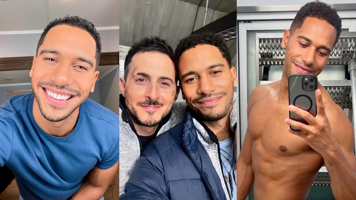 Elliot Knight and Tomer Capone via Instagram