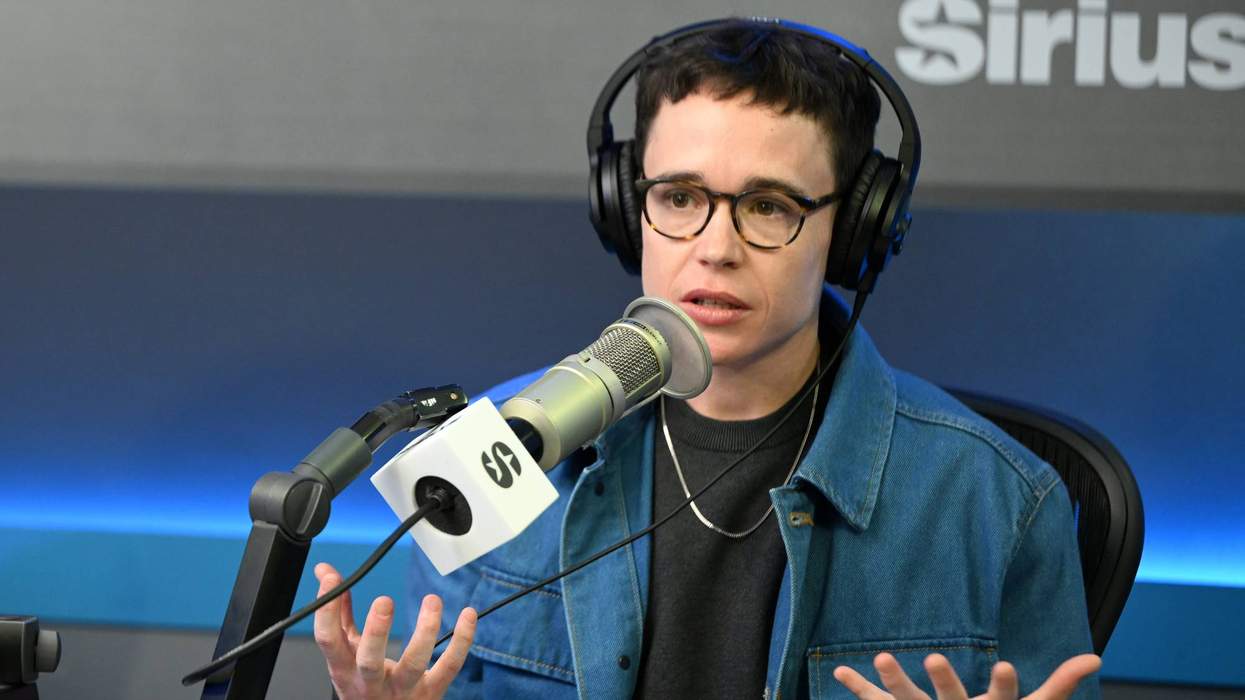 Elliot Page on a radio show