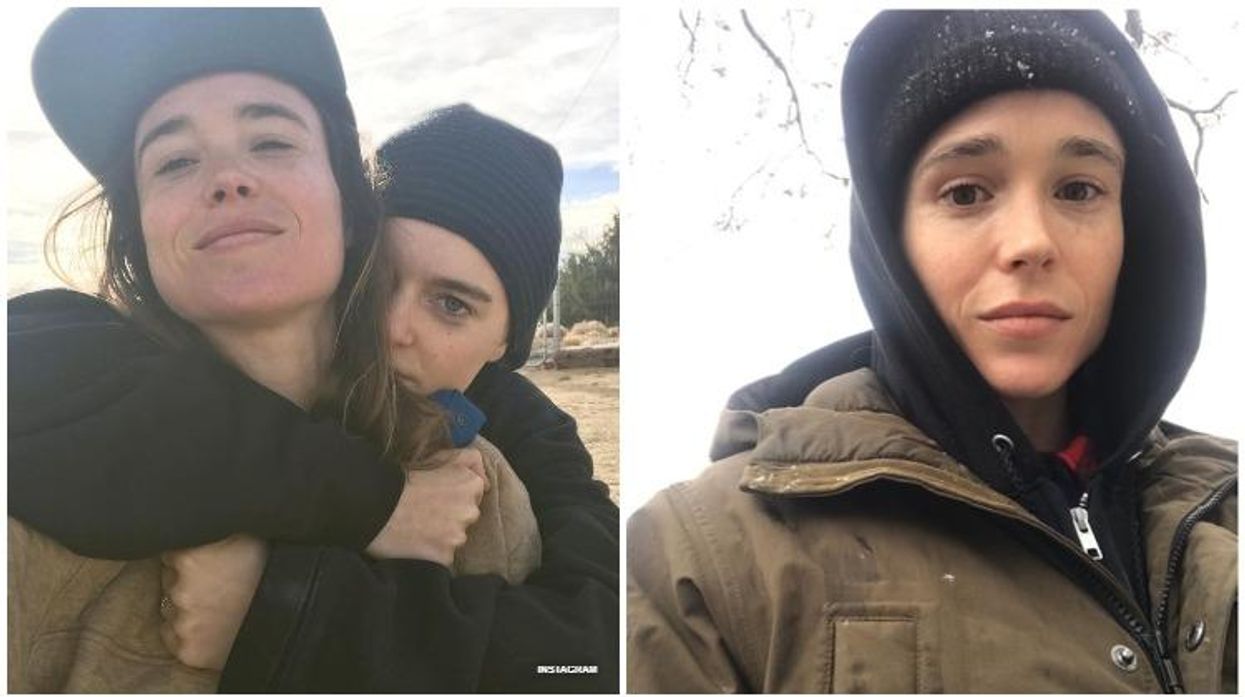 Elliot Page's Wife Shuts Down Troll, Writes Sweet Message of Support