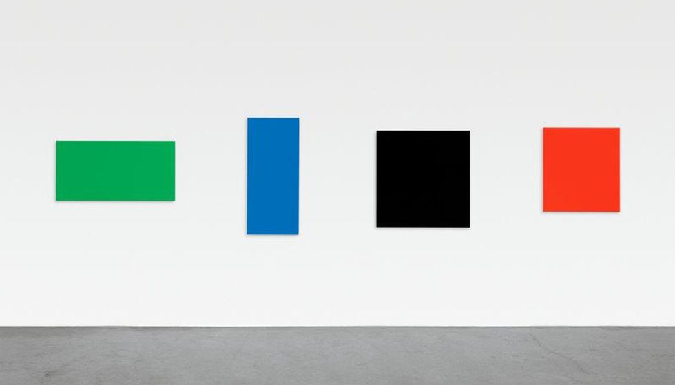 Ellsworth Kelly Green Blue Black Red