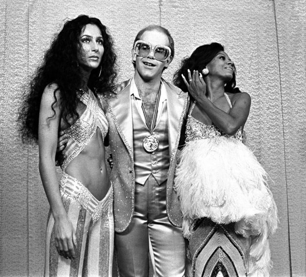 Elton, Cher, Diana Ross