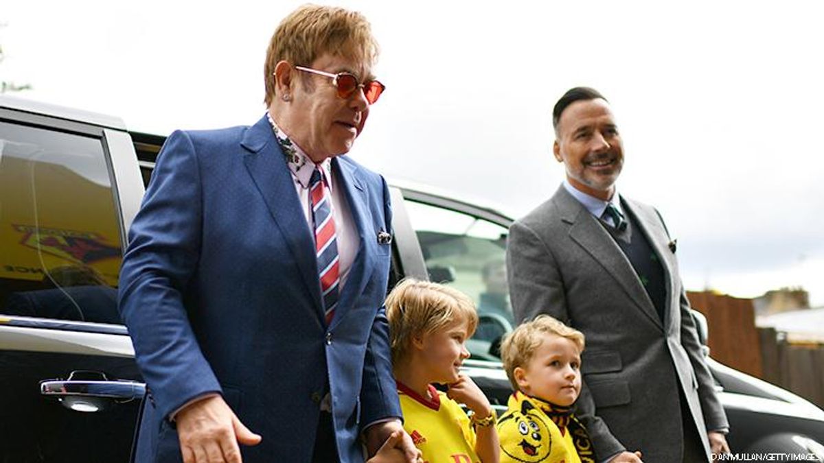 Elton John Celebrates 75th Birthday With Letter of Love to His Sons