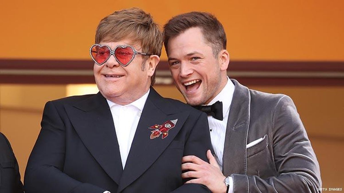 Elton John Gave Taron Egerton a Drag Name