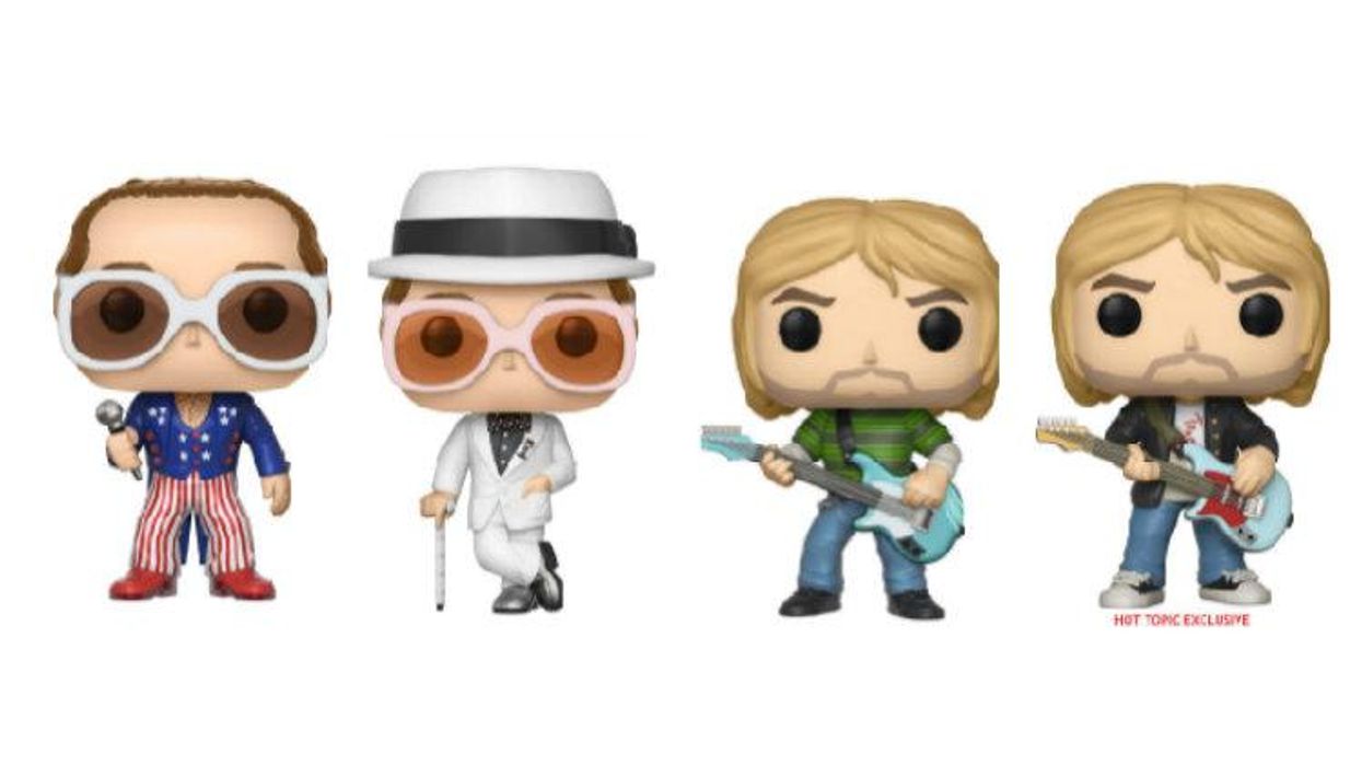 Elton John, Kurt Cobain, Funko