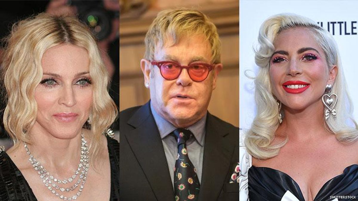 Elton John Says Madonna Was ‘Ungracious and Nasty’ to Lady Gaga