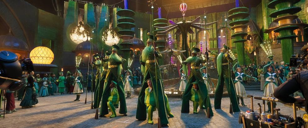 Emerald City in Wicked movie