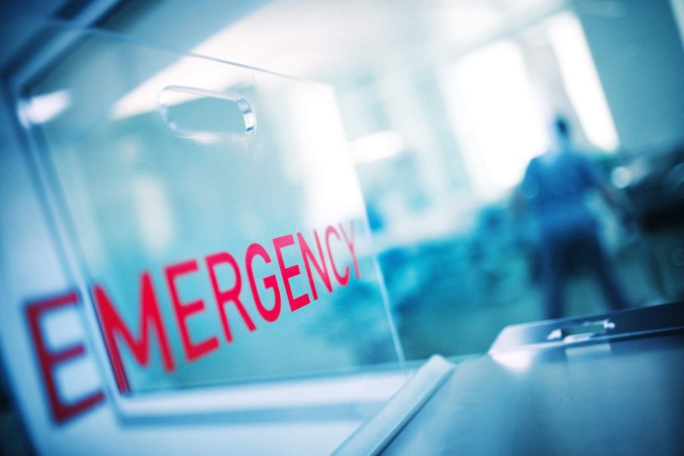Emergency room sign