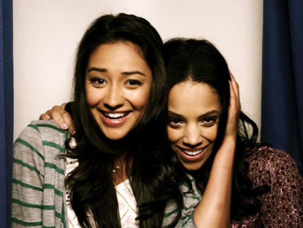Emily and Maya, "Pretty Little Liars" (2010)