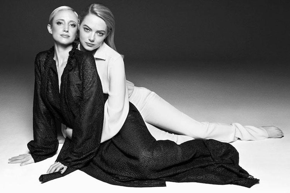 Emma Stone & Andrea Riseborough