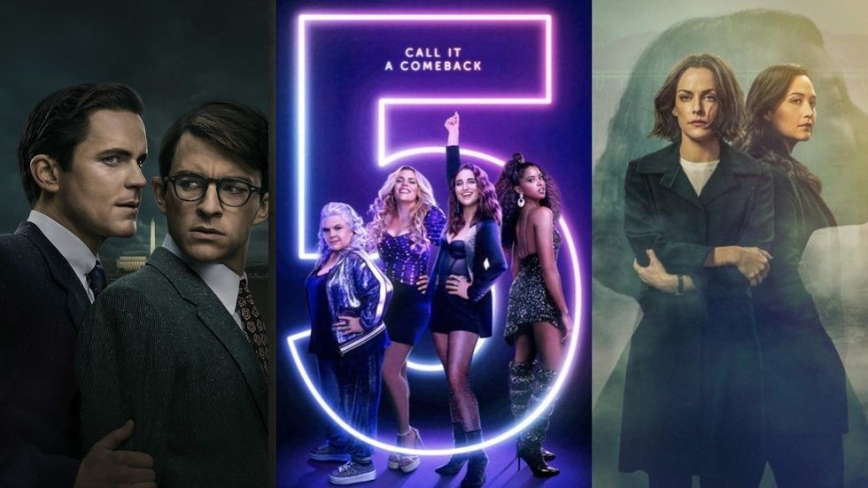 Emmy subs Fellow Traveler, girls5eva, Under the Bridge